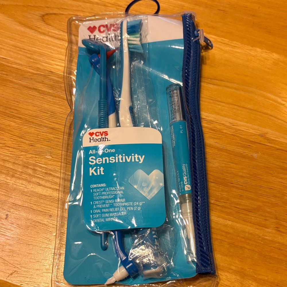 CVS Health All-in-One Sensitivity Kit – Blue